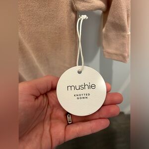 NWT Mushie Knotted Baby Gown